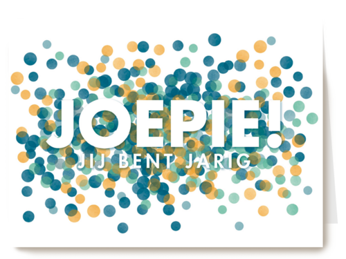 verjaardag man hip joepie jij bent jarig
