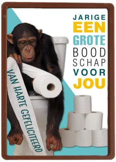 aap met grote boodschap voor jou