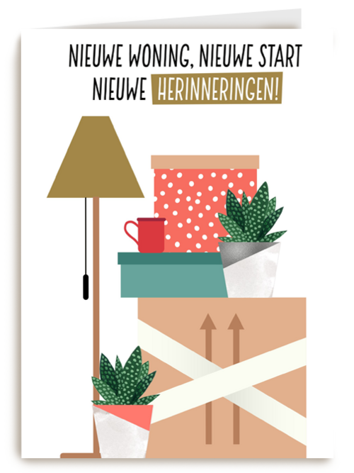 nieuwe woning nieuwe start nieuwe herinneringen