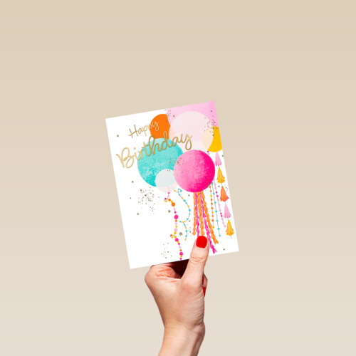 Happy Birthday Ballonnen