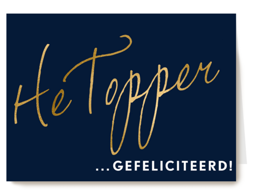 gefeliciteerd kaart man he topper gefeliciteerd