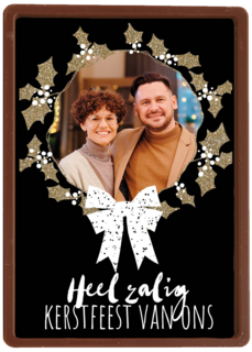 heel zalig kerstfeest met deze fotokaart