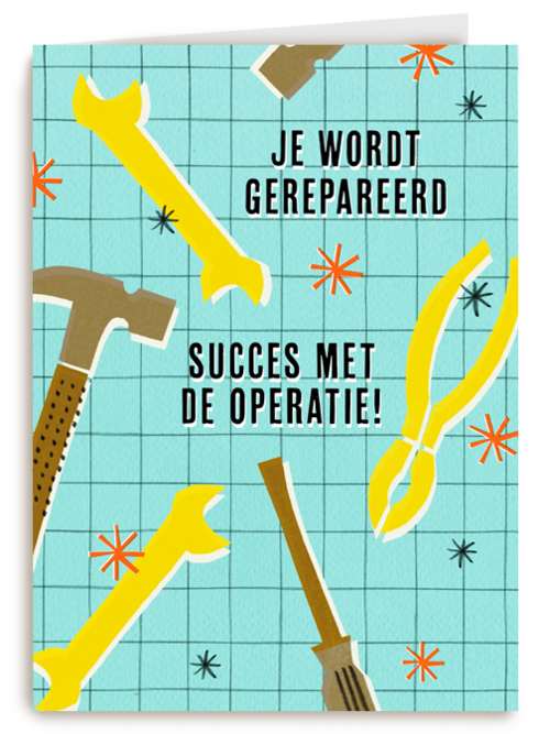 Je wordt gerepareerd