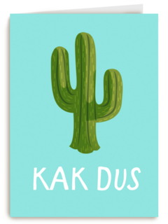 Beterschapskaart grappig Kak dus gezakt