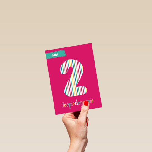 joepie jij bent 2 jaar