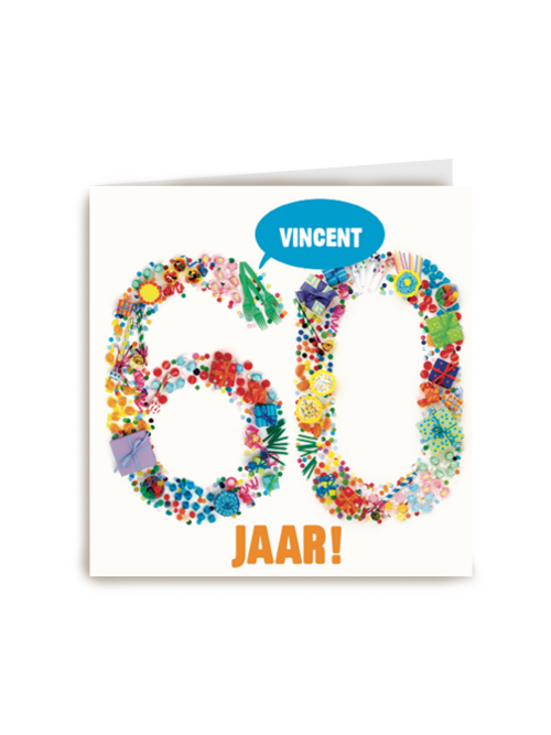 verjaardag leeftijd plus 60 jaar
