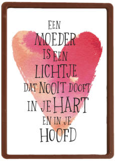 moederdag herinnering een moeder is een lichtje dat nooit dooft