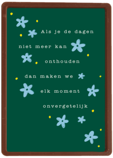 Elk moment onvergetelijk