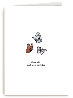 Condoleance sterkte met dit verlies