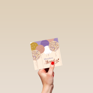 Verjaardagskaart Whoohoo Jarig