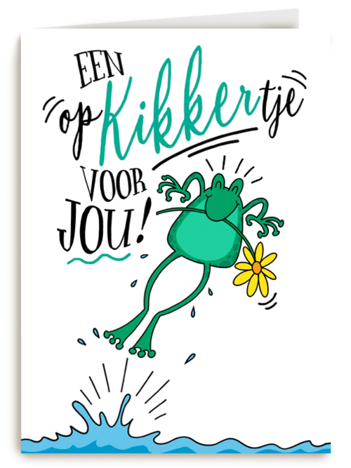 beterschapskaart een opkikkertje voor jou