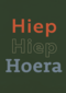 Hiep Hiep Hoera Groen