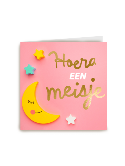 Geboorte felicitatie dochter