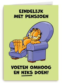 Garfield met pensioen