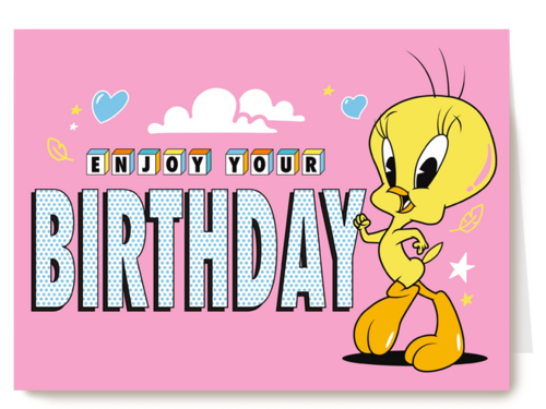 enjoy your birthday with Tweety