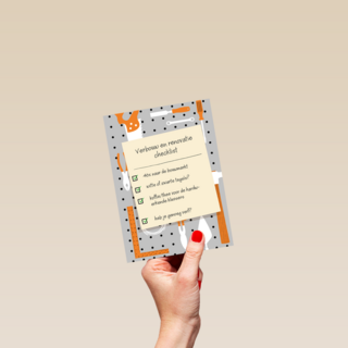 verhuisd kaart checklist verbouwing