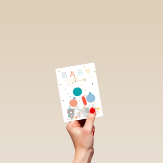 Babyshower Dierenfeest