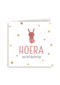 geboorte dochter konijn hoera een lief dochtertje