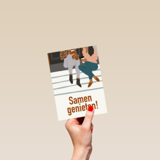 samenwonen kaart samen genieten