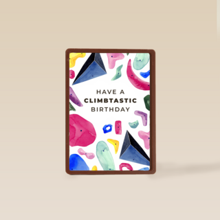 have a climbtastic birthday