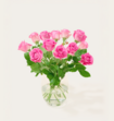 Brievenbus Bloemen Rozen Roze