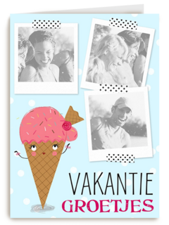 ijsje vakantiegroetjes