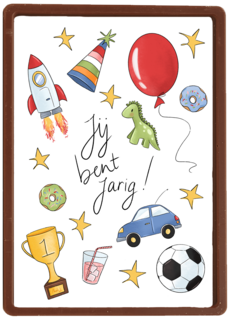 verjaardag kaart matia studio jij bent jarig