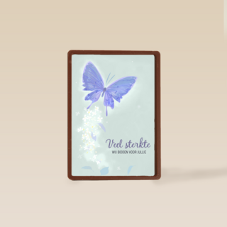 condoleancekaart wij bidden voor jullie