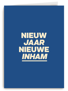 verjaardagskaart man grappig nieuw jaar nieuwe inham