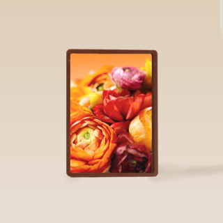 boeket van bloemen in herfstkleuren