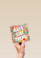 Gefeliciteerd kaart met confetti