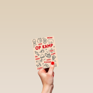 Op kamp veel plezier