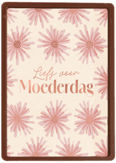 Moederdag liefs roze bloemen