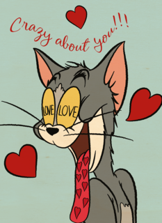 Tom en Jerry Crazy about you