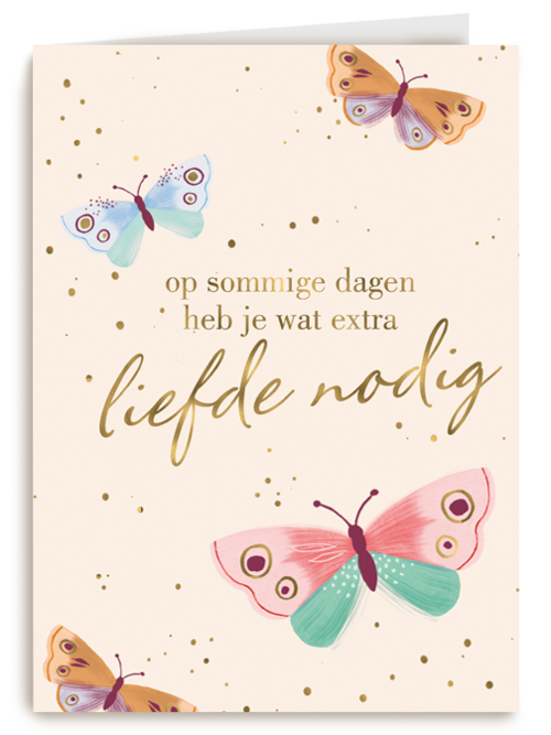 moederdag kaart extra liefde