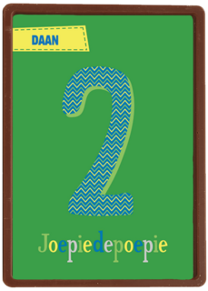 hoera jij bent 2 jaar