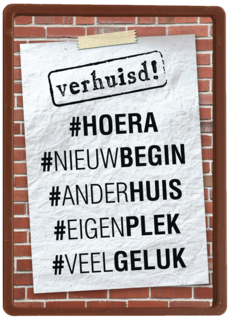nieuwe woning verhuisd hashtags