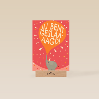 Olifant Jij bent geslaagd