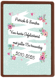 huwelijk jubileum kaart echtvereniging tekst of uitnodiging