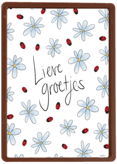 Lieve Groetjes Bloemen Matia Studio