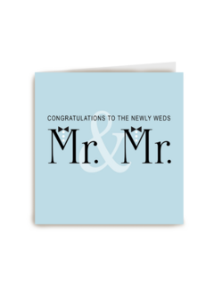 huwelijk kaarten mr and mr