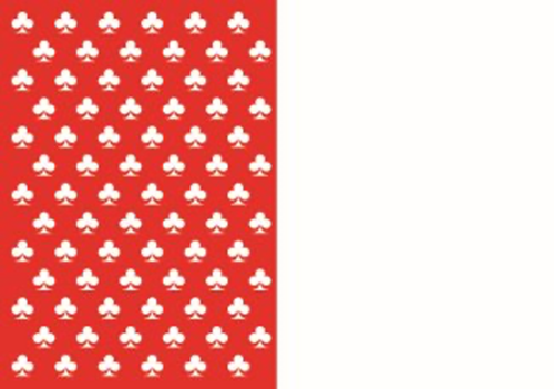 zeventien rood klavers