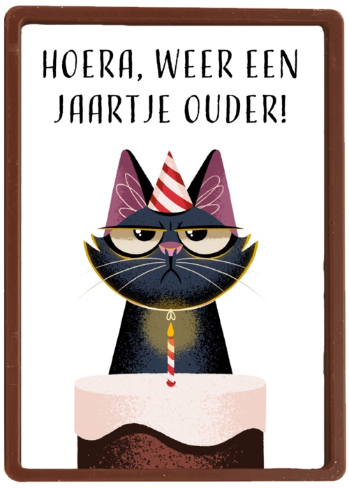 Verjaardagskaart grappig Grumpy Hoera weer een jaartje ouder Folio