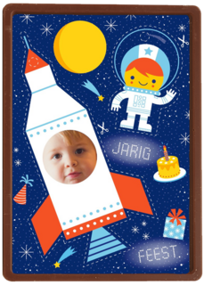 van harte vanuit de raket