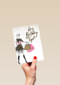 Verjaardagskaart tiener meisje en jonge vrouw Hey birthday girl
