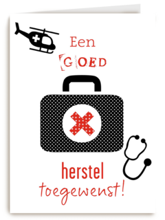dokterskoffer goed herstel toegewenst