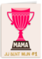 Complimentkaart mama jij bent mijn nummer 1