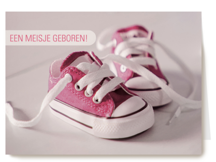 meisje schoentjes geboren