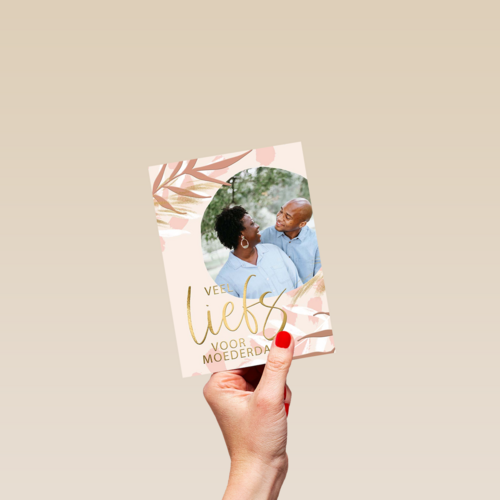 Fotokaart Moederdag veel liefs voor Moederdag