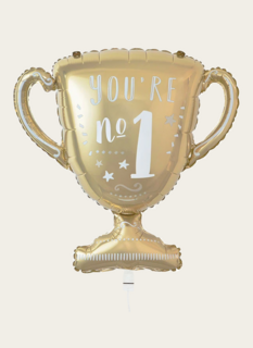 Ballon You&rsquo;re number One Goud